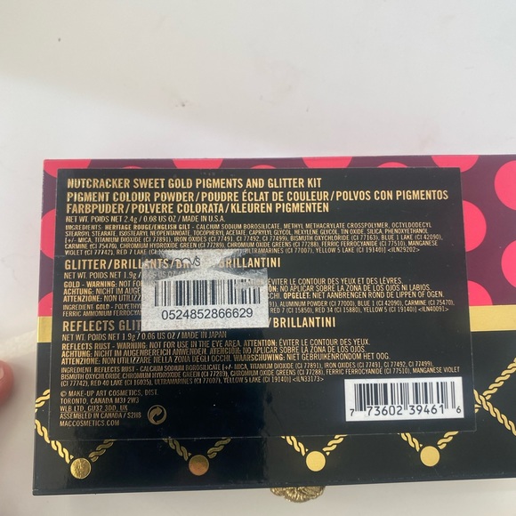 MAC Glitter Pigment set new never opened - Picture 2 of 4